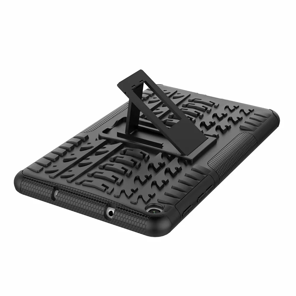 Case Samsung Galaxy Tab A 8.0 (2019) SM-T290 T295 T297#เคสฝาหลัง Kickstand PC + TPU Hybrid กันกระแทก