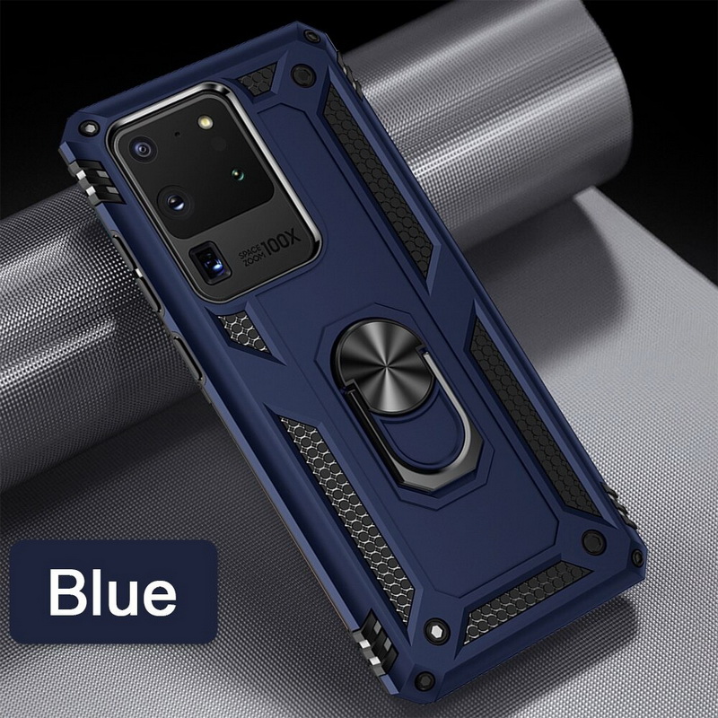 Case Samsung Galaxy S20 Ultra / S20 Ultra 5G #เคสฝาหลัง Hybrid TPU+PC มีแหวนสวมนิ้ว