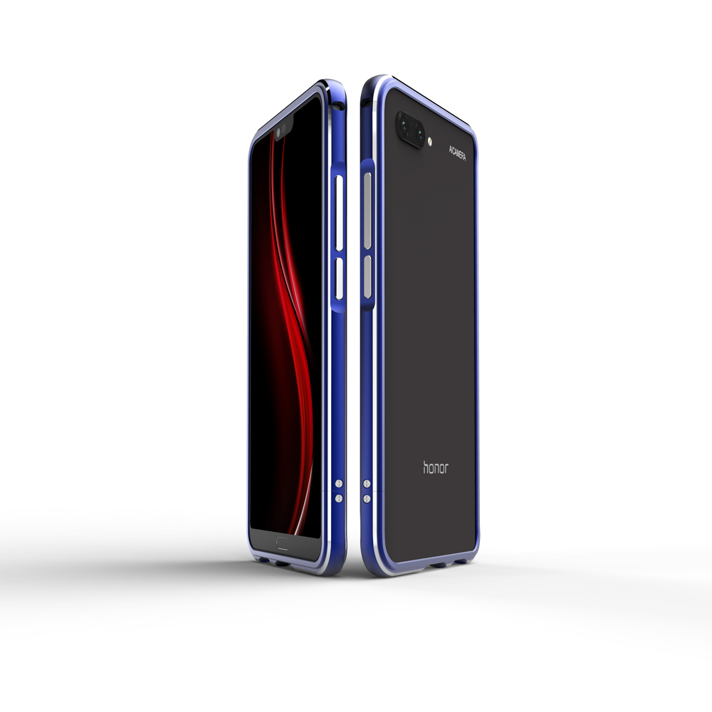 เคส Honor 10 #เคสขอบอลูมิเนียมชุบสกรูล็อค Screw Lock Electroplated Aluminium Alloy Bumper (ไม่มีแผ่นหลัง)