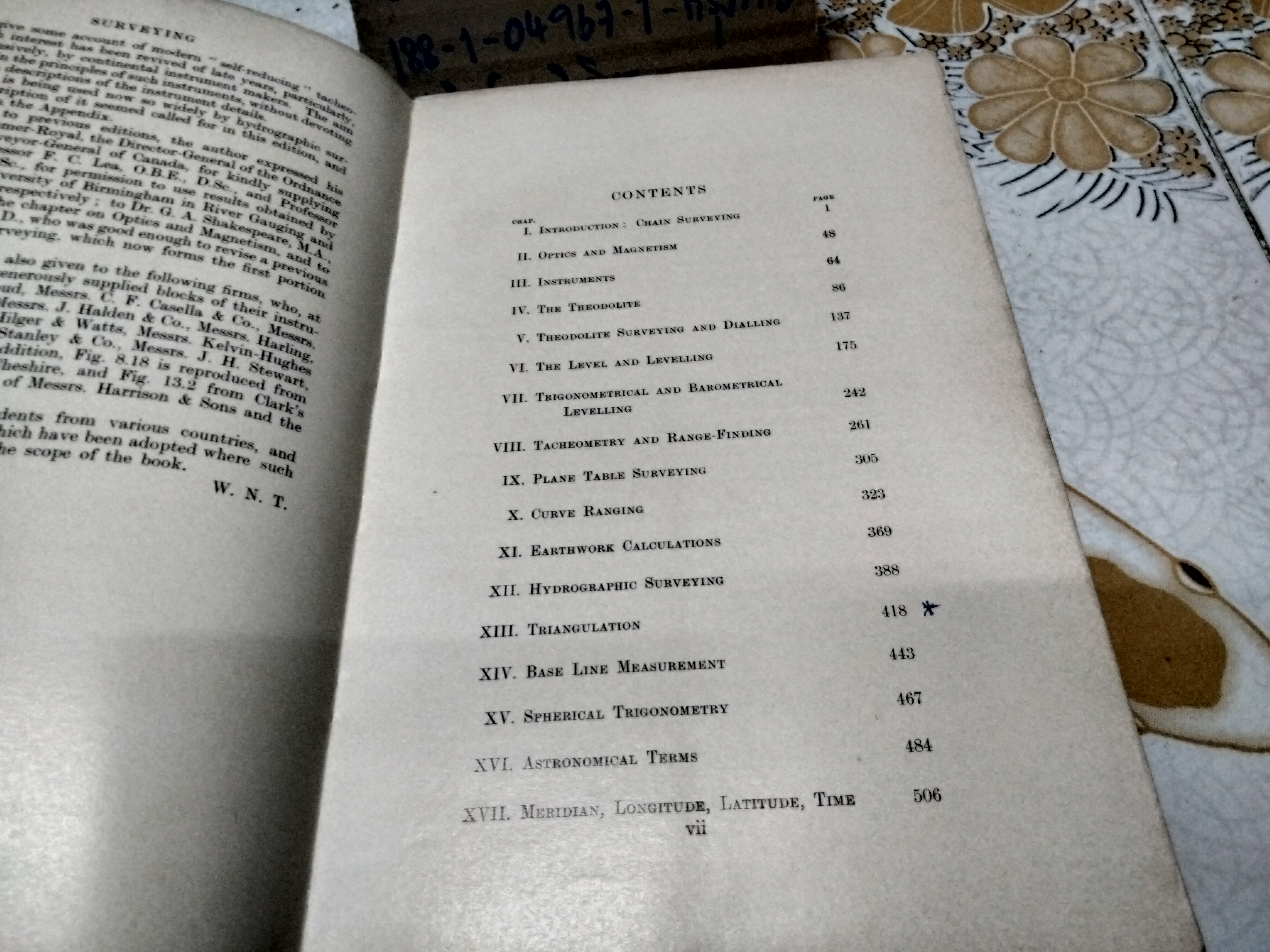 SURVEYING, W. NORMAN THOMAS ELBS 1963