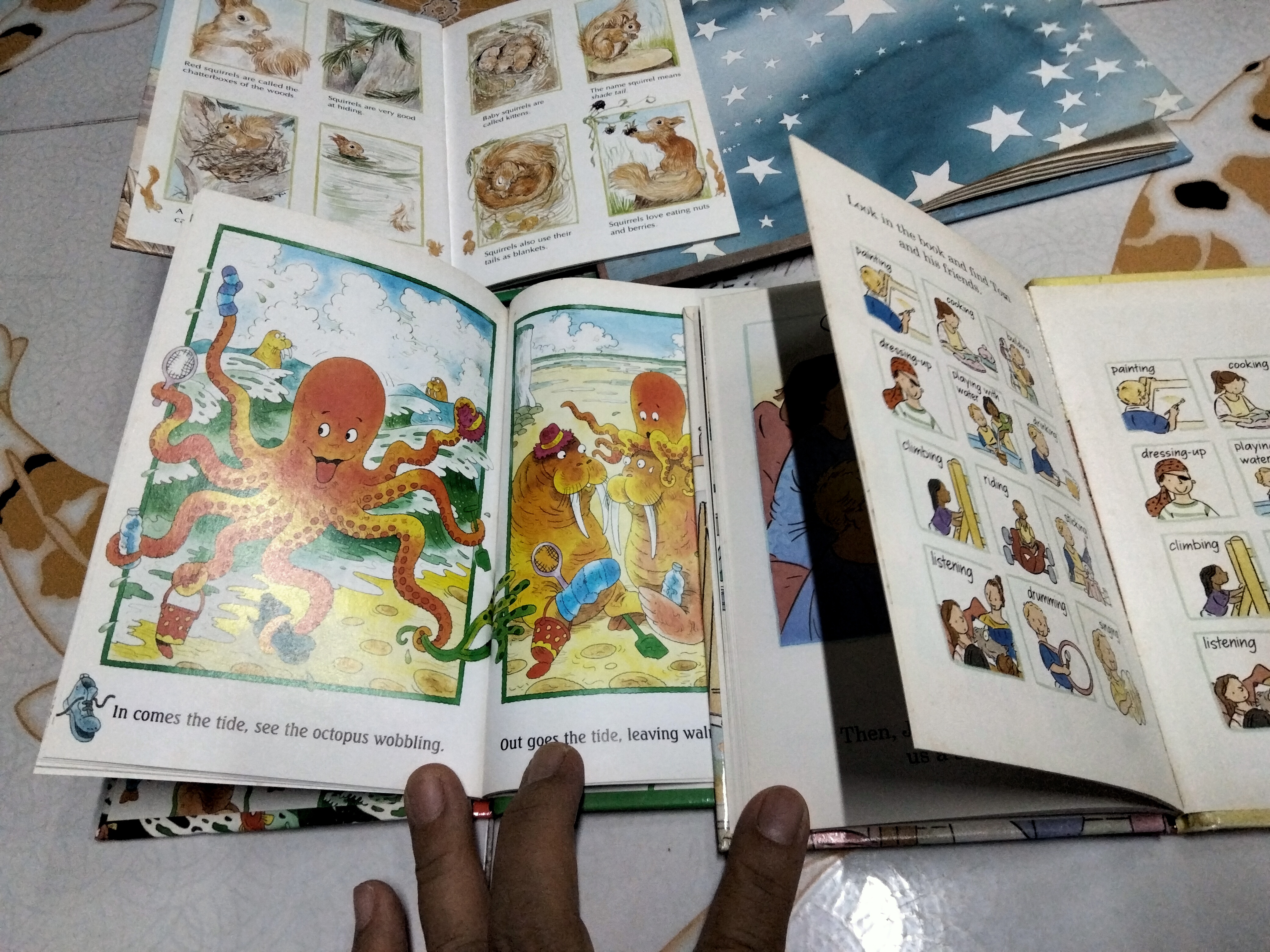 หนังสือชุด " Ladybird's Picture Stories series" ขายรวม 4 เล่ม