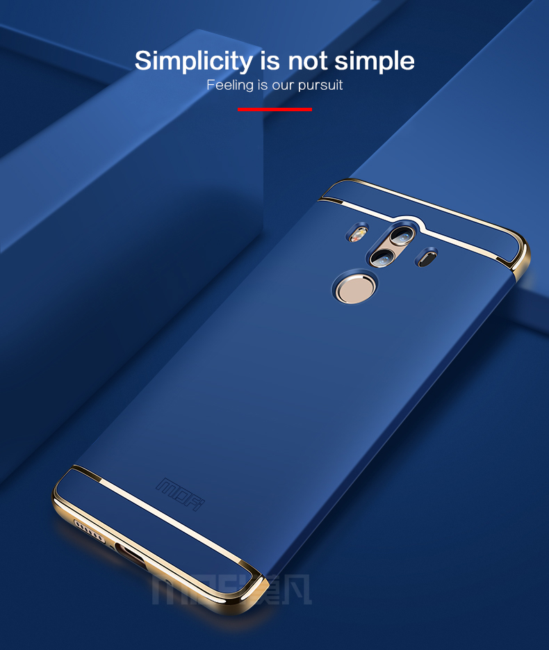 เคส Huawei Mate 10 Pro #เคสฝาหลัง MOFI Guard Series พลาสติกแข็งขอบเงาแบบ 3-in-1