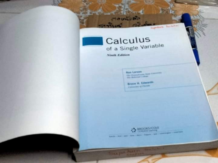 Calculus of a Single Variable, 9th edition INTERNATIONAL EDITION LARSON EDWARDS .