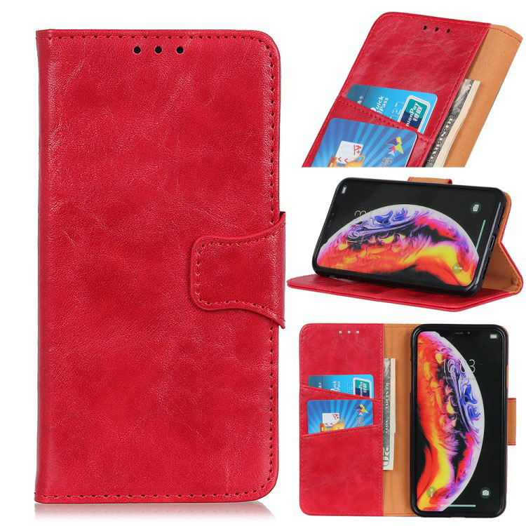 เคส Samsung Galaxy Note 20 Ultra / Note 20 Ultra 5G #เคสฝาพับหนังแยกคุณภาพดี Crazy Horse Split Leather Wallet
