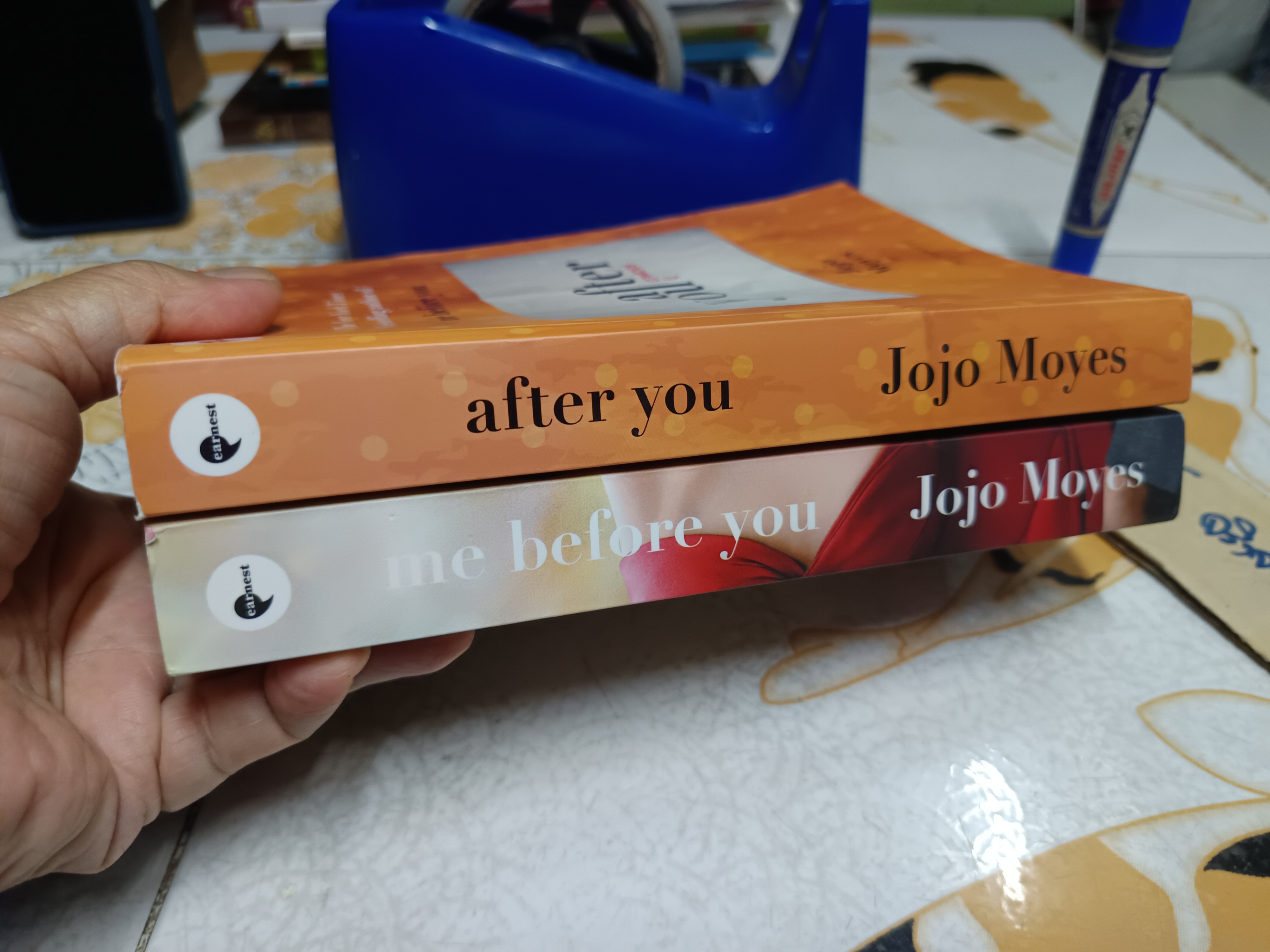 (ขายรวม 2 เล่ม) me before you มี บีฟอร์ ยู + after you อาฟเตอร์ยู ผู้เขียน: JOJO MOYES แปล: กฤตยา รามโกมุท และ วิลาส วศินสังวร **สินค้าหมด**