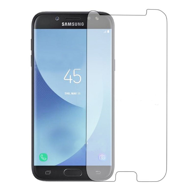 ฟิล์มกระจก Samsung Galaxy J5 Pro 2.5D ขอบกระจกโค้ง ไม่เต็มจอ