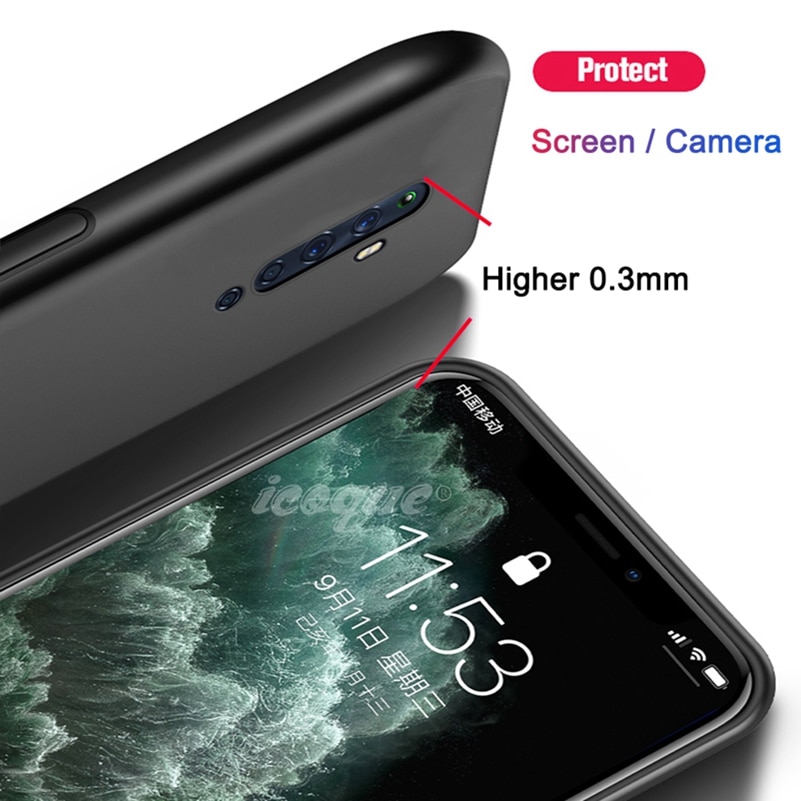 เคส OPPO Reno 2F #เคสแบบฝาหลัง TPU เคลือบหนัง PU สไตล์ธุรกิจที่เรียบง่ายมีแผ่นเหล็กในตัว Minimalist Business Style Leather Coated TPU Built-in metal magnetic plate