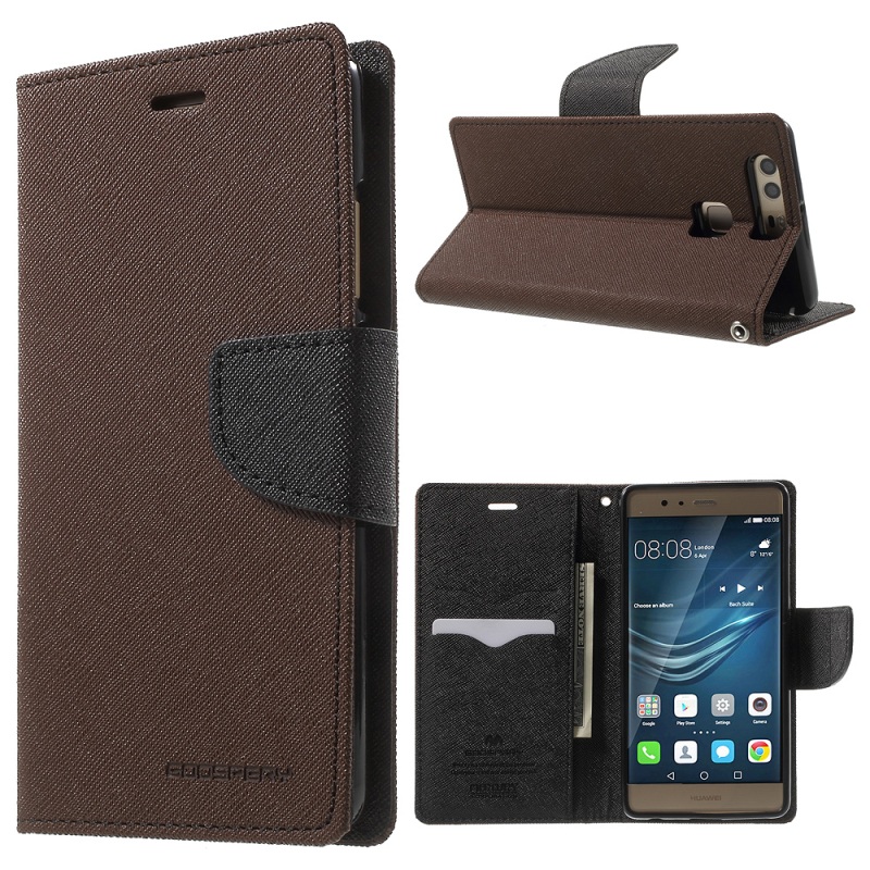 Case Huawei P9 MERCURY GOOSPERY ซองหนังกระเป๋าสตางค์ดีไซด์สวยหรู