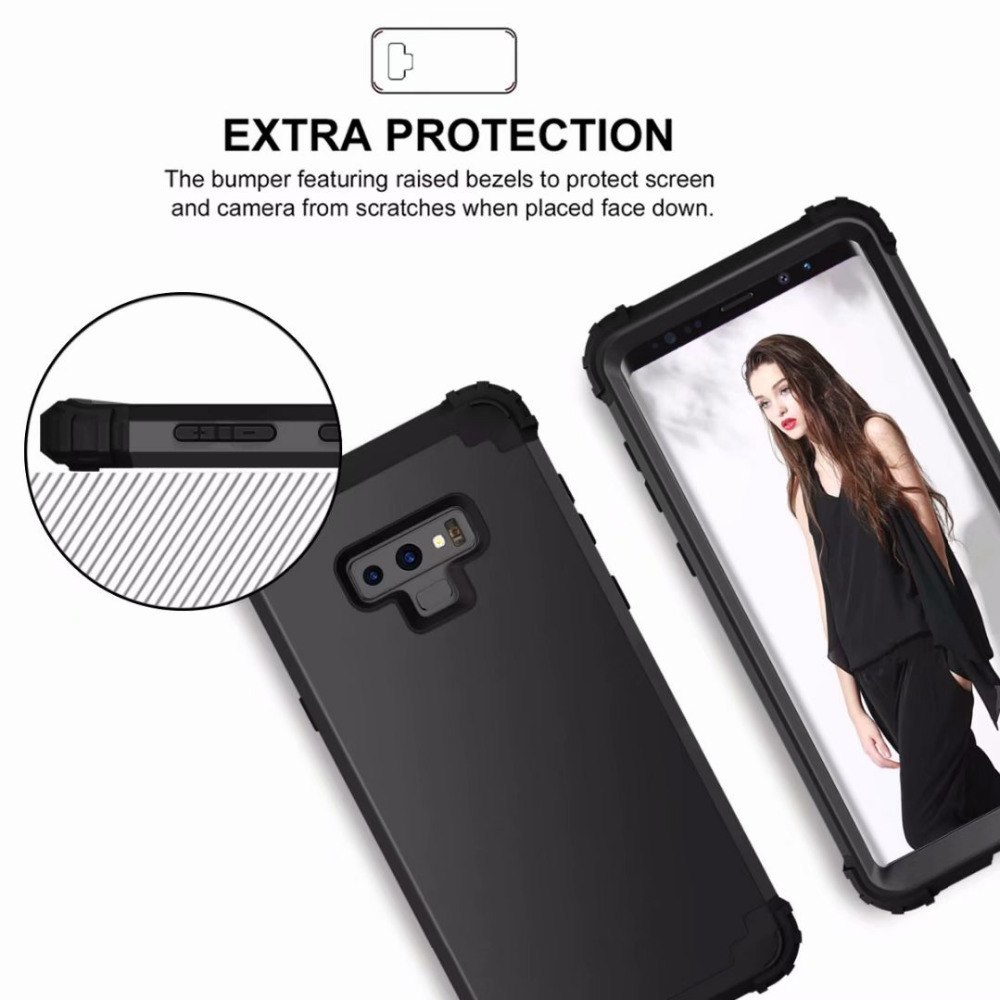 เคส Samsung Galaxy Note 9 N960 #เคสฝาหลังไฮบริดกันกระแทกแยกชิ้นได้ PC+Silicone
