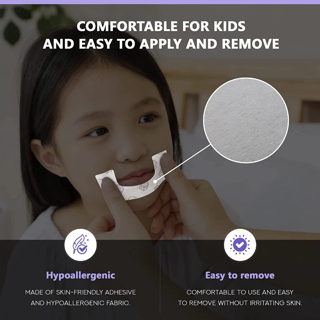 (Pre Order) Housweet® Correung Sleeping Mouth Tape Prevent Breathing Through Mouth & Stop Snoring 15 Pcs. แผ่นเทปแปะปาก ลดกรน