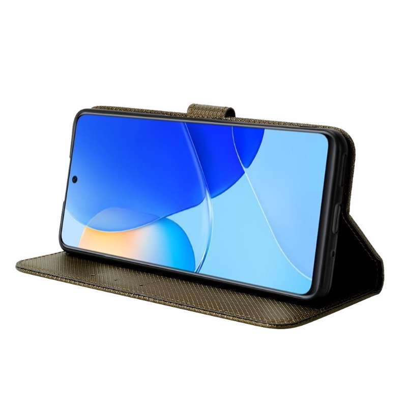 เคส Huawei Nova 9 SE #เคสฝาพับแบบกระเป๋าสตางค์หนัง PU มีช่องใส่บัตร Leather Wallet Card Holder Phone Cover