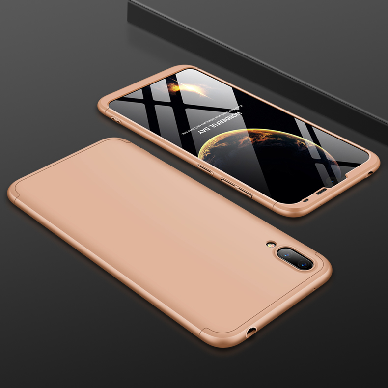 เคส Huawei Y7 Pro (2019) #เคสฝาหลังพลาสติกแข็ง GKK Detachable All-wrapped Matte แยกชิ้นได้