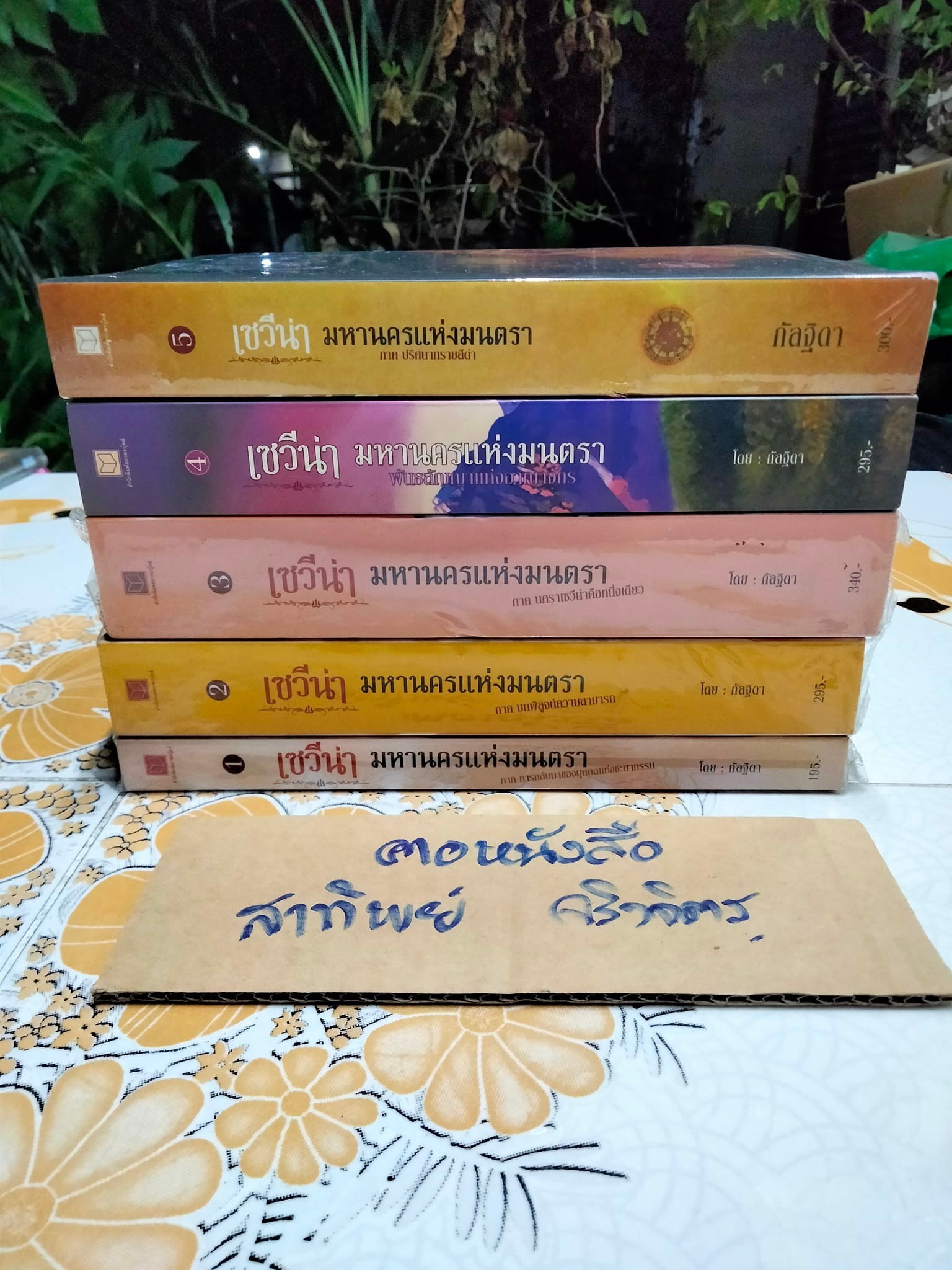 เซวีน่า มหานครแห่งมนตรา (5 เล่มชุด) โดย กัลฐิดา **สินค้าหมด**