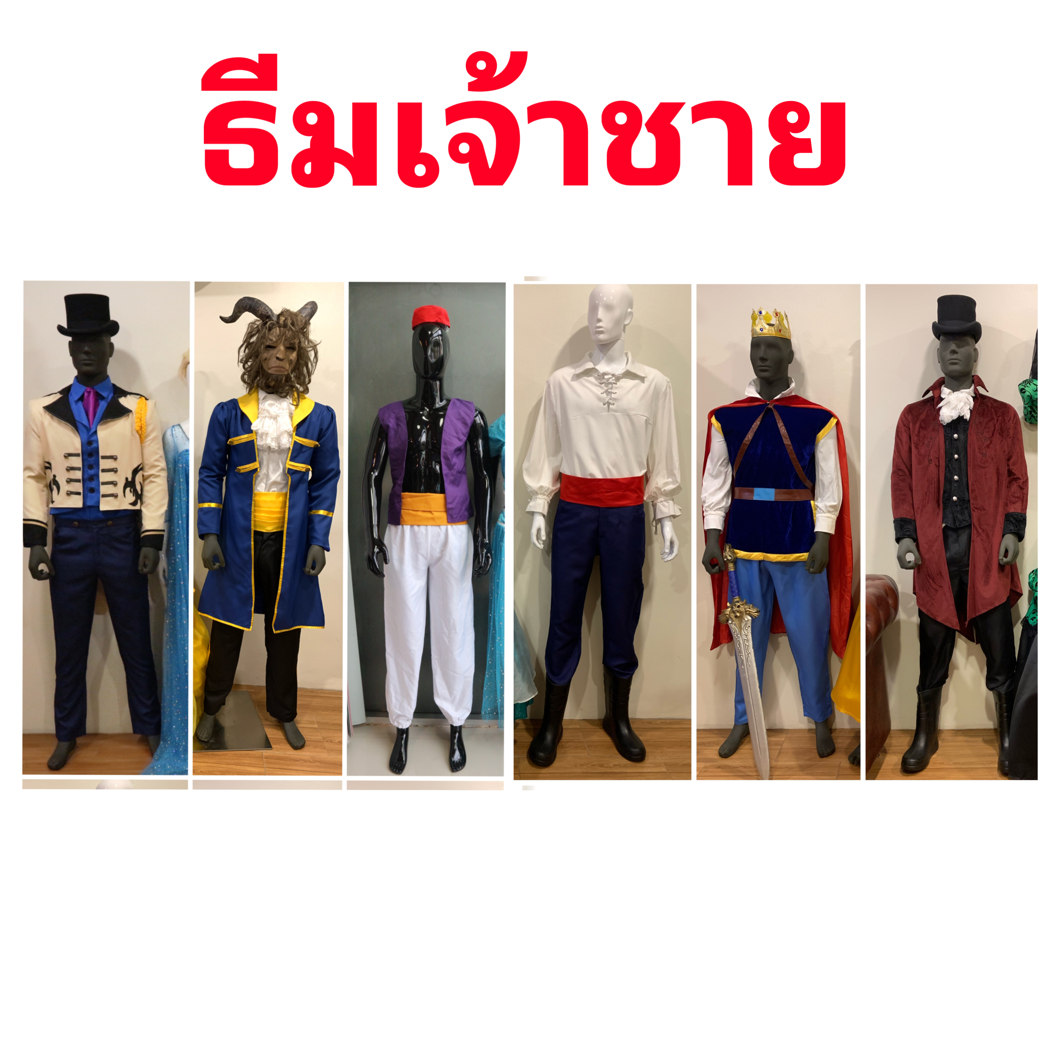 ธีมชุดเจ้าชายผู้ใหญ่ 2024