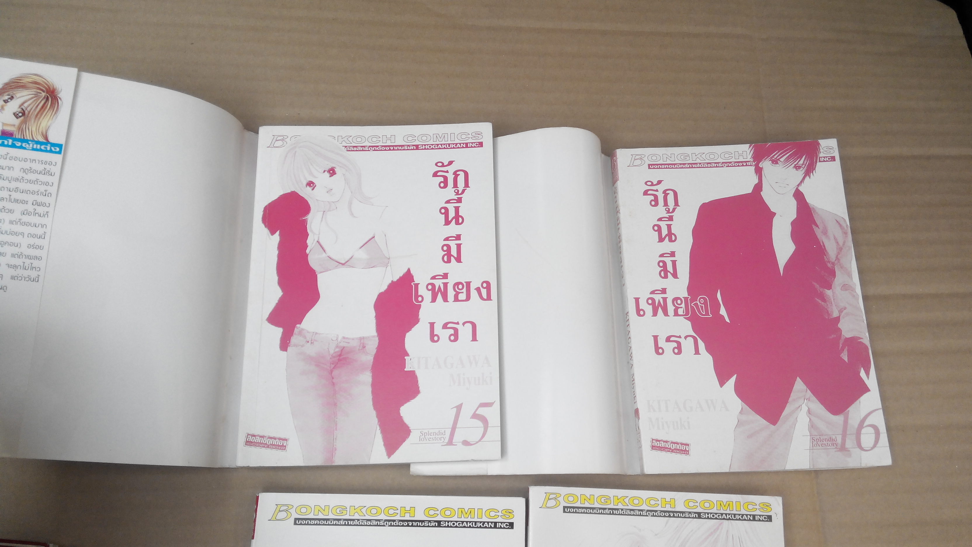 รักนี้มีเพียงเรา ครบชุด 18 เล่มจบ (KITAGAWA MIYUKI) **สินค้าหมด**