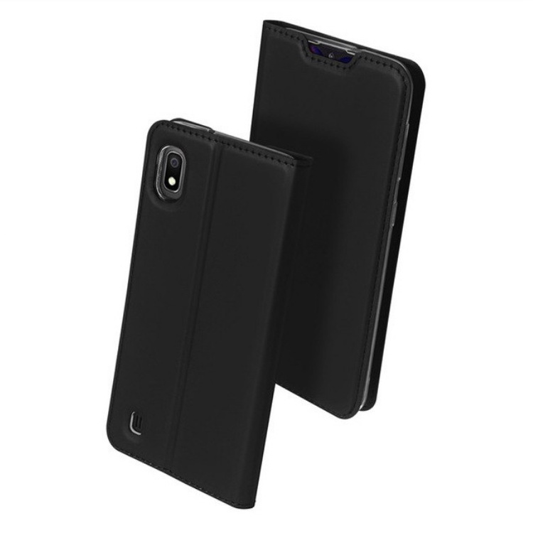 Case Samsung Galaxy A10 #เคสฝาพับ DUX DUCIS Skin Pro Series คุณภาพดีราคาถูก