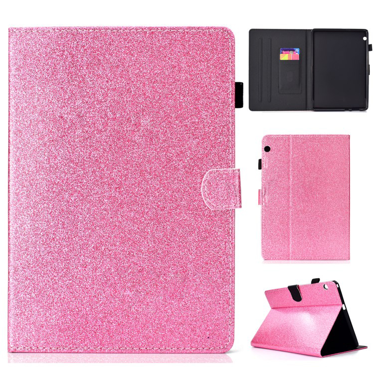 Case Huawei MediaPad T3 10 #เคสฝาพับ Flash Powder PU Leather