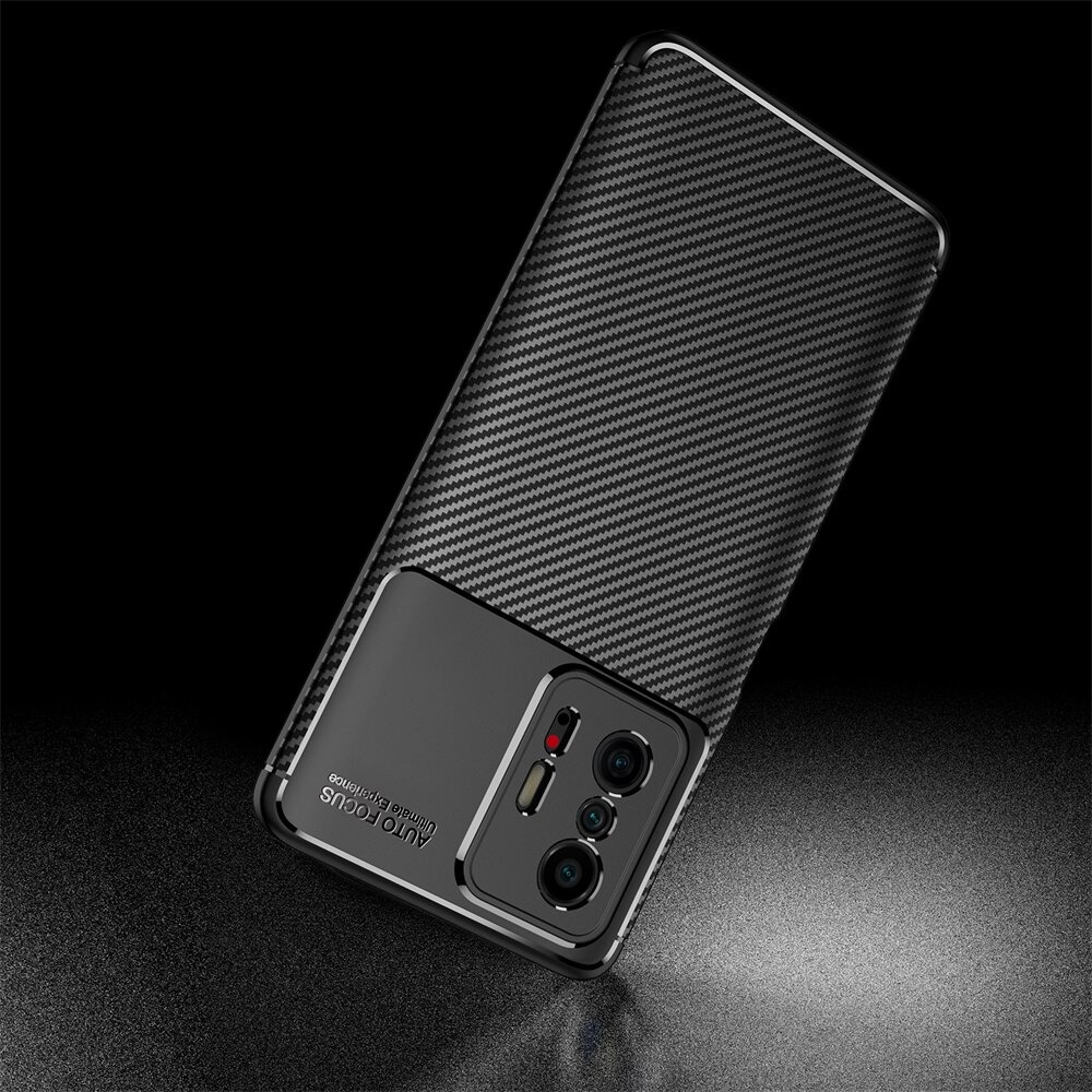 เคส Xiaomi 11T / 11T Pro #เคสฝาหลังนิ่ม Carbon Fiber Anti-drop TPU Protection