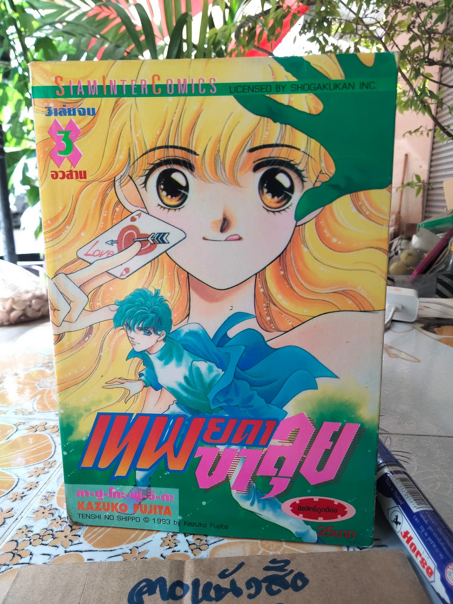 หนังสือการ์ตูน เทพยดาขาลุย (3 เล่มจบ) Kazuko Fujita