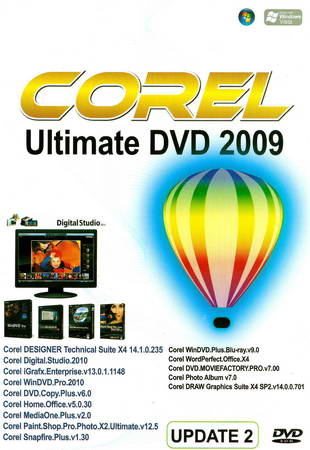 Corel Ultimate DVD 2009 ( 1 DVD )