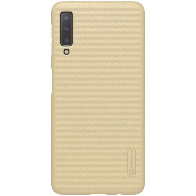 Case Samsung Galaxy A7 (2018) #เคสฝาหลังแข็ง NILLKIN แท้รุ่น Super Frosted Shield Hard Cover คุณภาพดี
