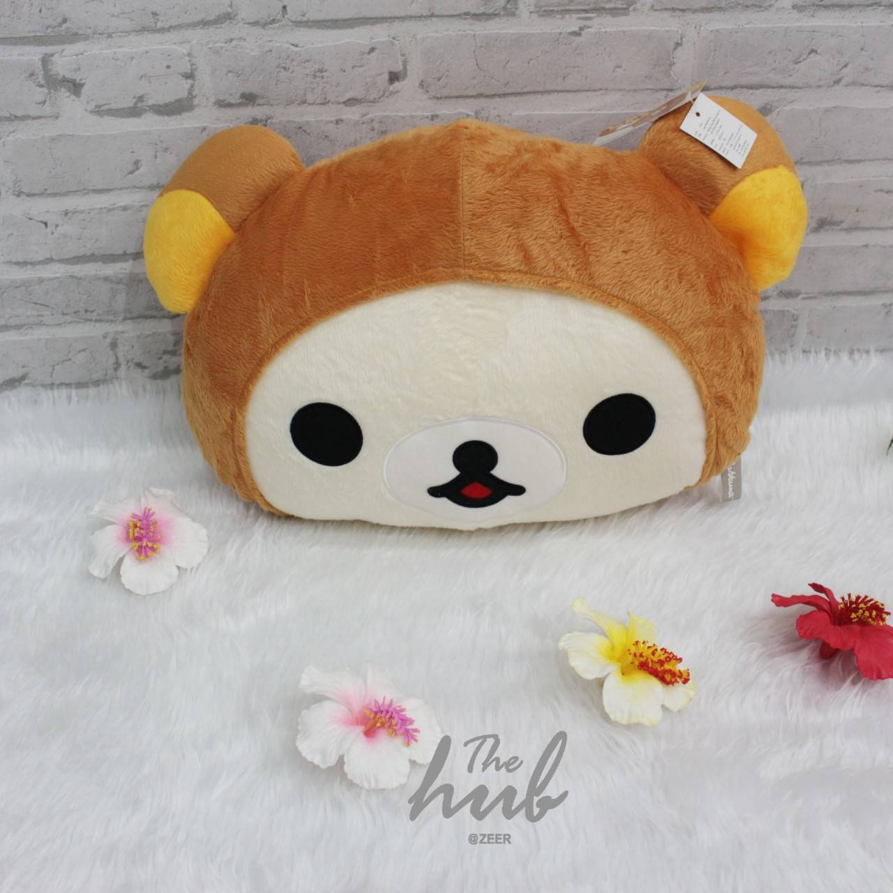 ตุ๊กตาหมอนซุกมือ โคริชุดคุมะ