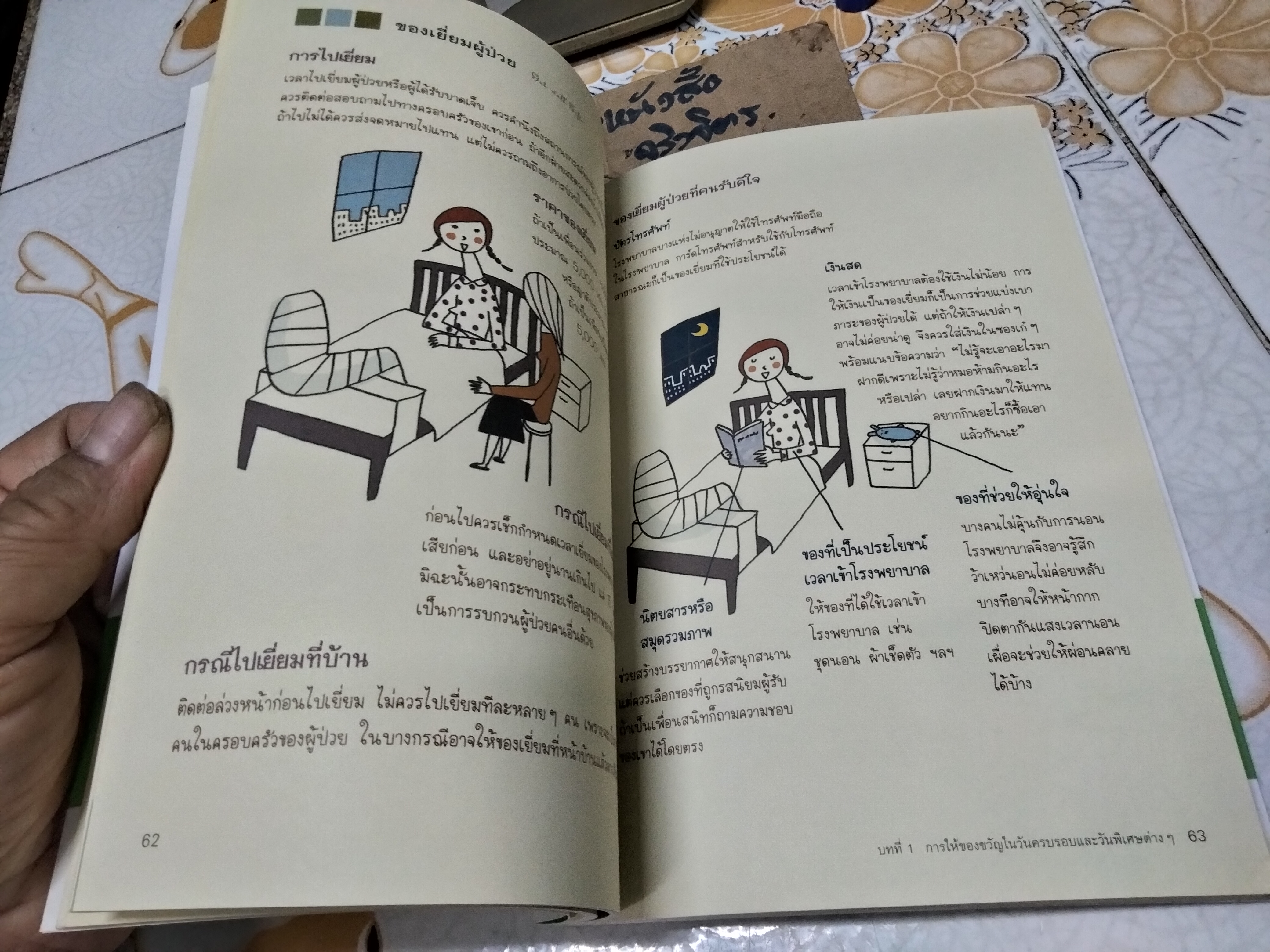 หนังสือภาพเคล็ดลับและมารยาทในการมอบของขวัญ โดย โนริโกะ อิวาชิตะ , ยุวลักษณ์ ลิขิตธนวัฒน์ มูระเซะ แปล