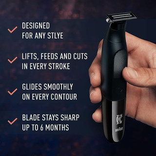 King C.Gillette® Men's Style Master Cordless Stubble Trimmer with 4D Blade ยิลเลตต์ ชุดมีดโกน หัวใบมีดเปลี่ยน Refill