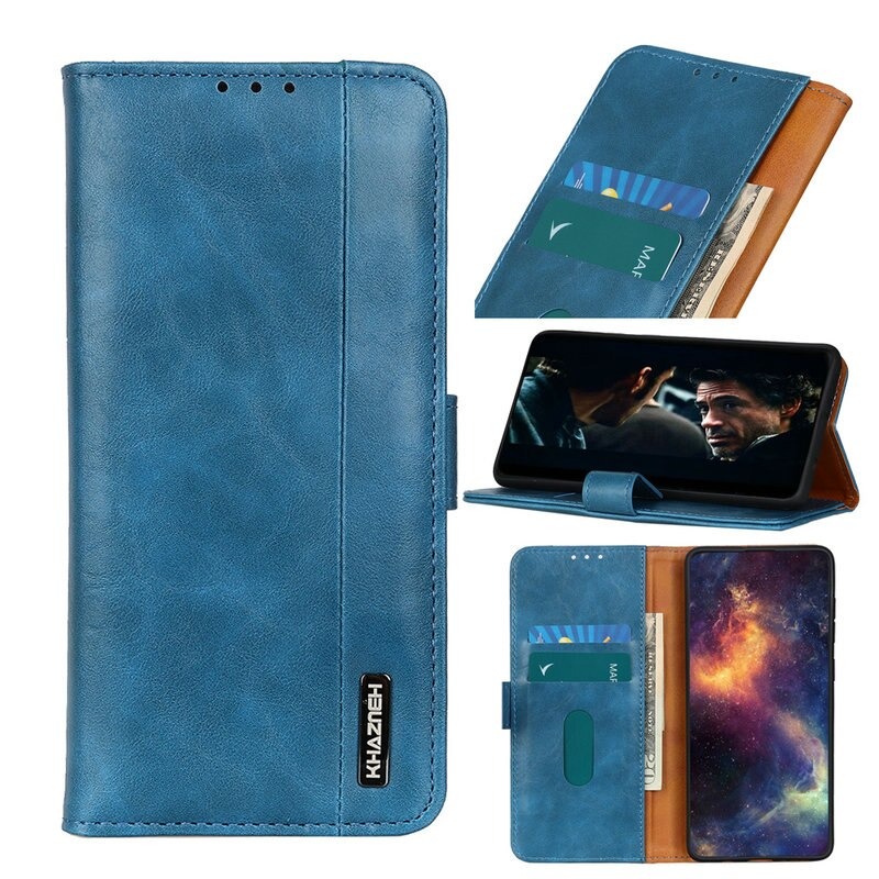 เคส Samsung Galaxy S21 #เคสแบบฝาพับวัสดุหนัง PU ผิวเรียบมีสไตล์ Leather Material Simple Stylish Phone Cover