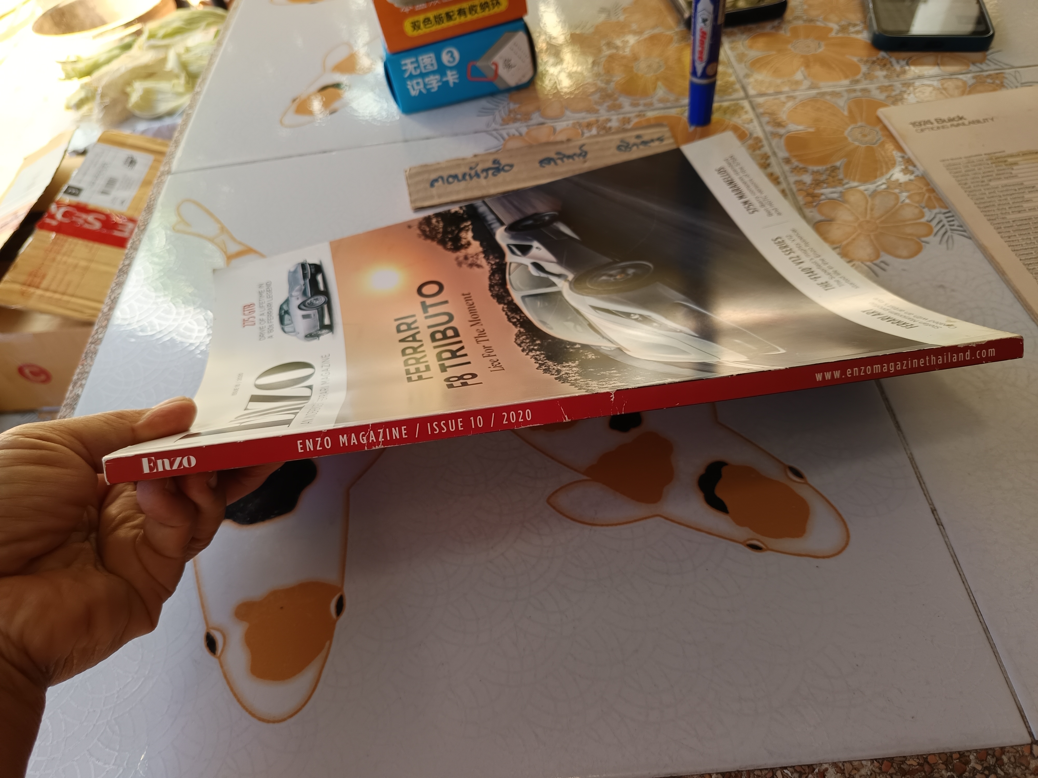 นิตยสาร ENZO MAGAZINE (Thai Edition) นิตยสาร exclusive ของคนรัก ferrari Enzo Magazine Thailand. Issue 10/2020