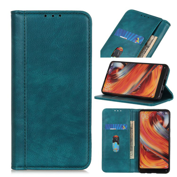 Case Samsung Galaxy Note 10 Lite #เคสฝาพับหนังแยกผิวลิ้นจี่ ปิดแม่เหล็กดูดซับอัตโนมัติ