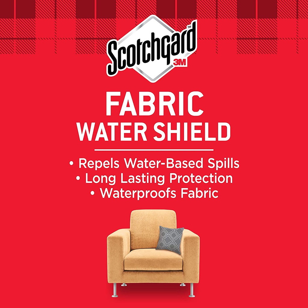 (Scotchgard) 3M Fabric Water Shield, Long Lasting Protection, Waterproofs Fabric Spray สเปรย์เคลือบกันน้ำ