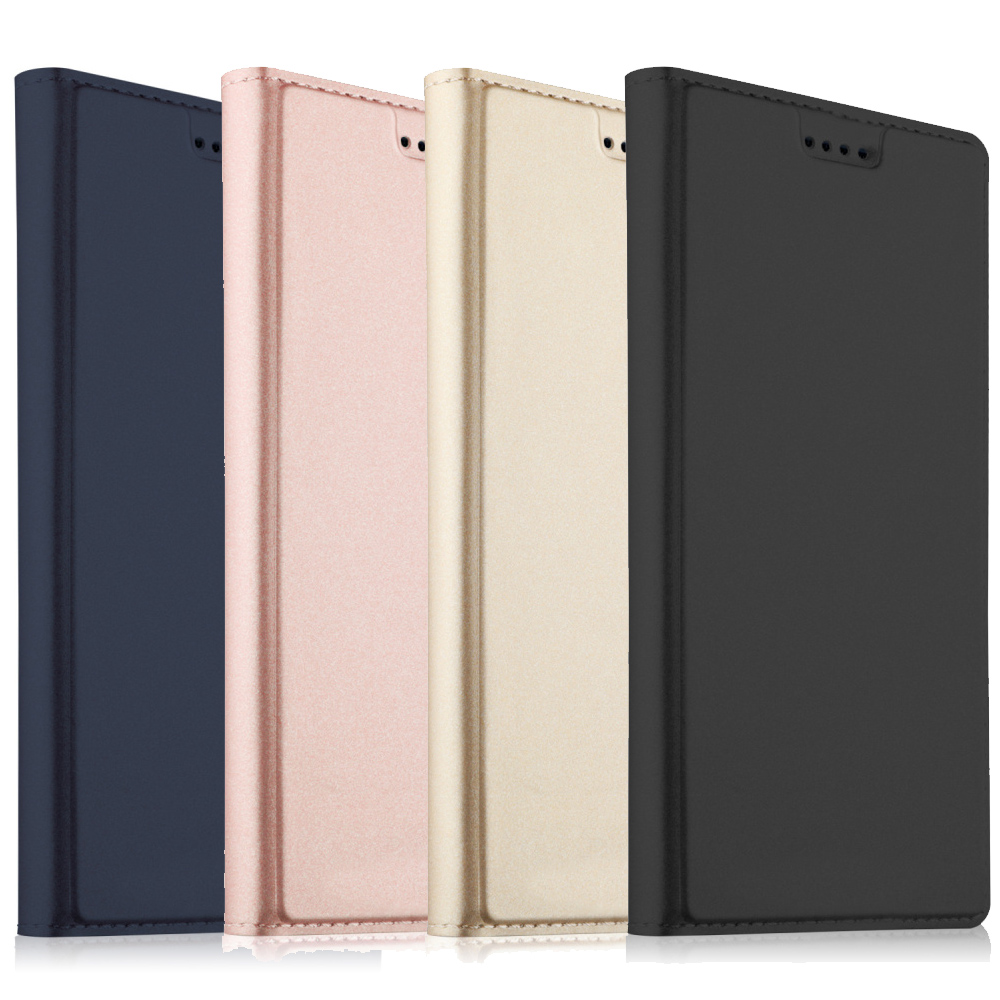 เคส Xiaomi Mi Mix 2s #เคสฝาพับหนัง PU Card Holder Auto-absorbed Leather