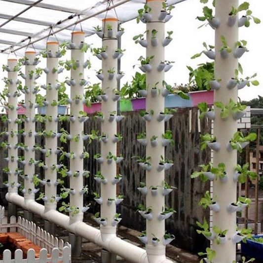 ระบบปลูกพืชแนวตั้ง Vertical Garden hydroponics รวมติดตั้ง