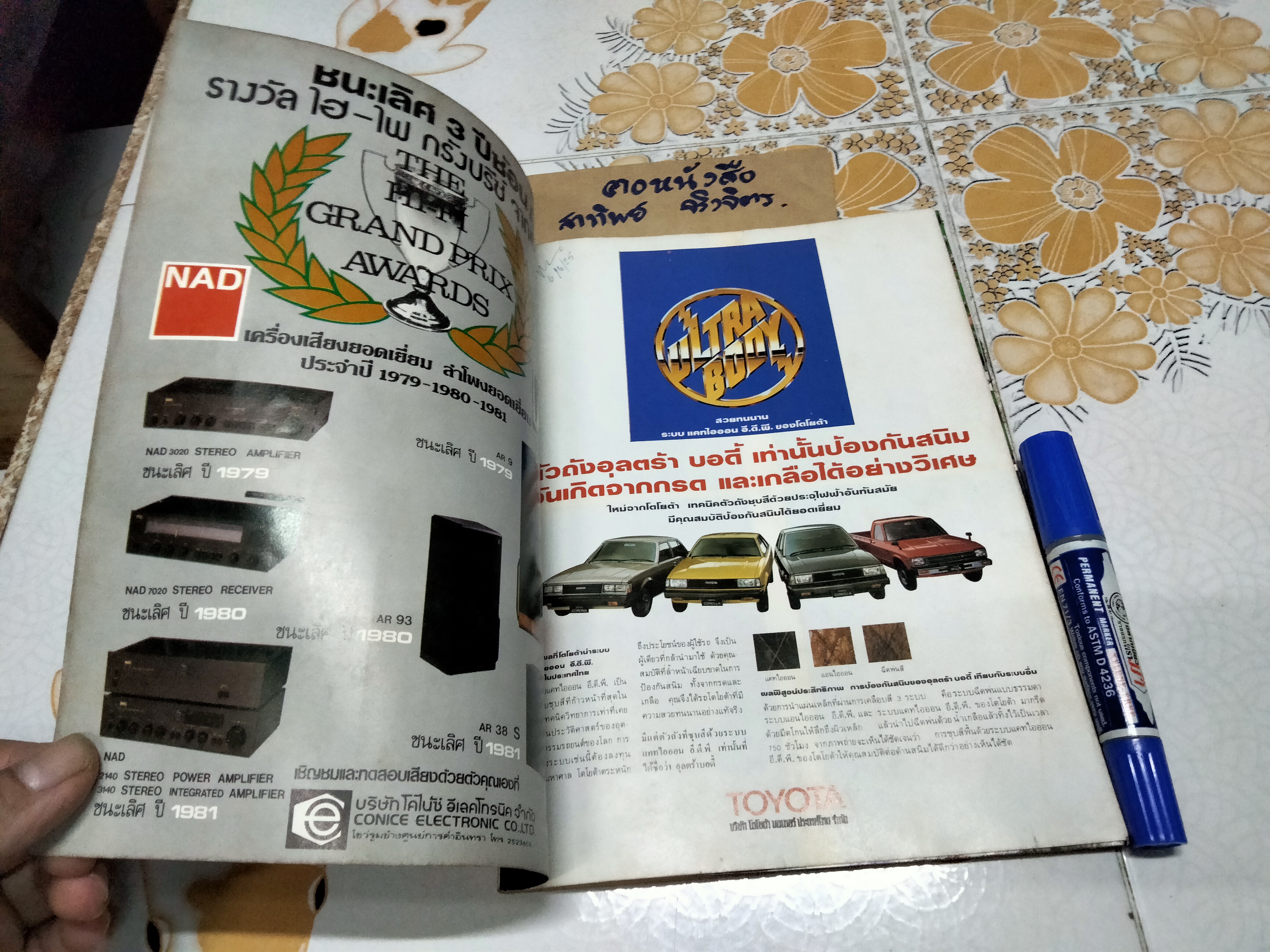 คู่มือฟุตบอลโลก WORLD CUP' 82 โดยนิตยสารในเครือแมน (บีอาร์) **สินค้าหมด**