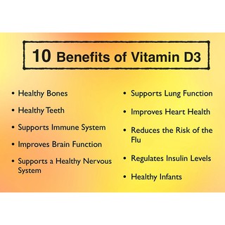 21st Century® Vitamin D3: 10mcg (400IU), 250 mcg (10,000IU), 10mcg (400IU), 50 mcg (2000 IU), 125 mcg (5000 IU) วิตามินดี