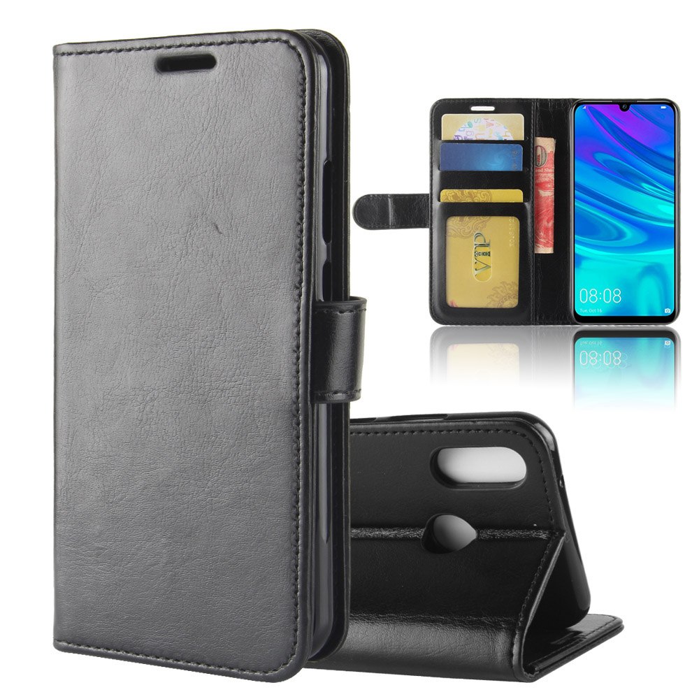 Case Huawei P30 Lite #เคสฝาพับหนัง PU ผิวหนังม้าสไตล์กระเป๋าสตางค์