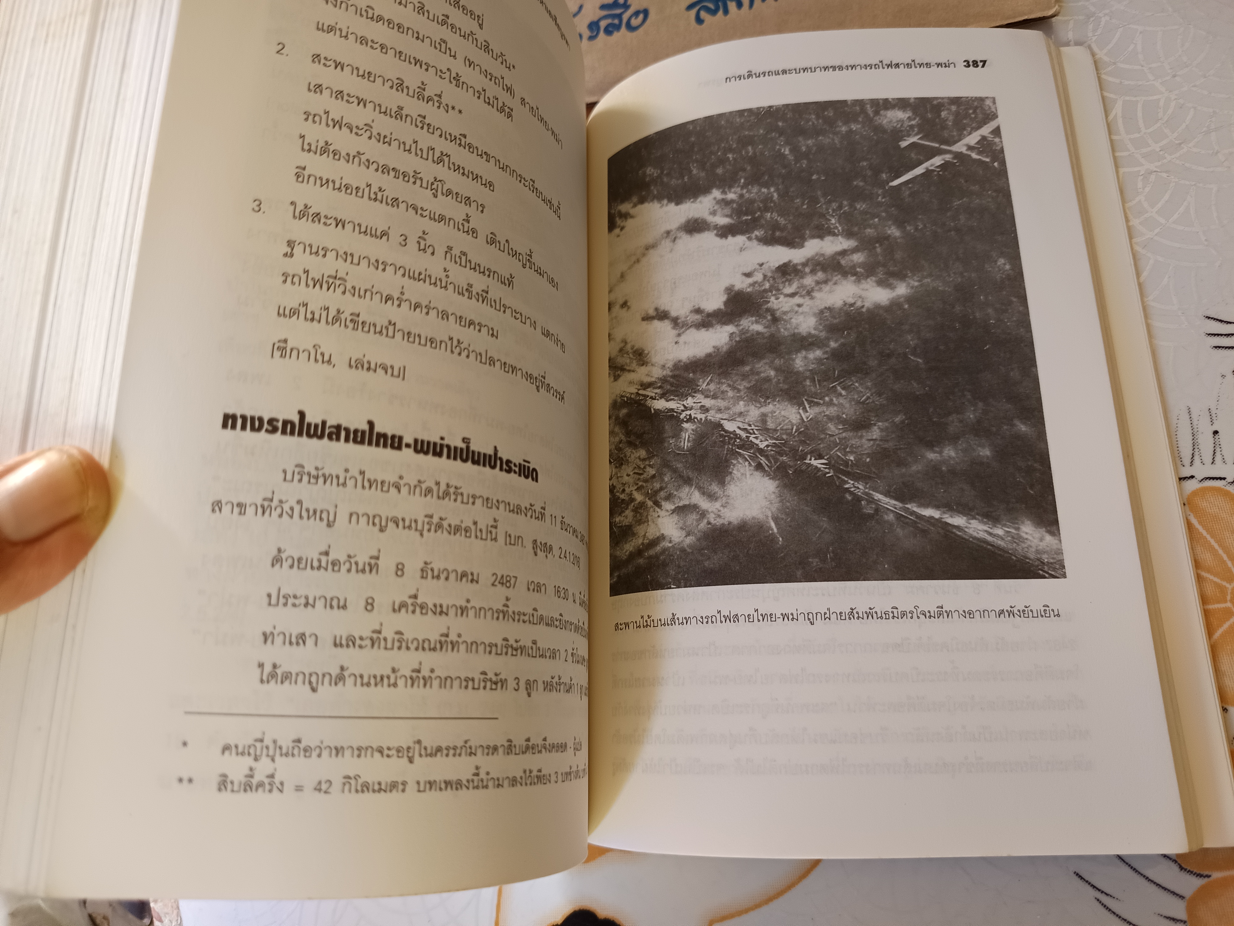 ทางรถไฟสายไทย-พม่า ในสมัยสงครามมหาเอเชียบูรพา โดย โยชิกาวา โทชิฮารุ พิมพ์ครั้งแรก 2538 **สินค้าหมด**