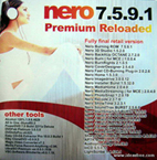 Nero 7.5.9.1 ( 1 CD )