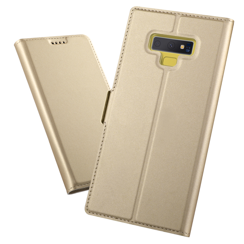 Case Samsung Galaxy Note 9 #เคสฝาพับแบบกระเป๋าสตางค์หนัง PU Card Holder Auto-absorbed Leather