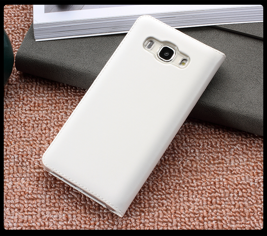 เคส Samsung Galaxy J7 (2016) #เคสฝาพับ 2 ช่องวิว Double Window Leather คุณภาพดี