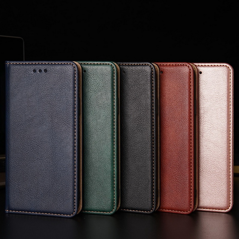 เคส Samsung Galaxy S10#เคสฝาพับหนัง PU มีช่องเสียบบัตร ฝาปิดแม่เหล็กดูดซับอัตโนมัติ