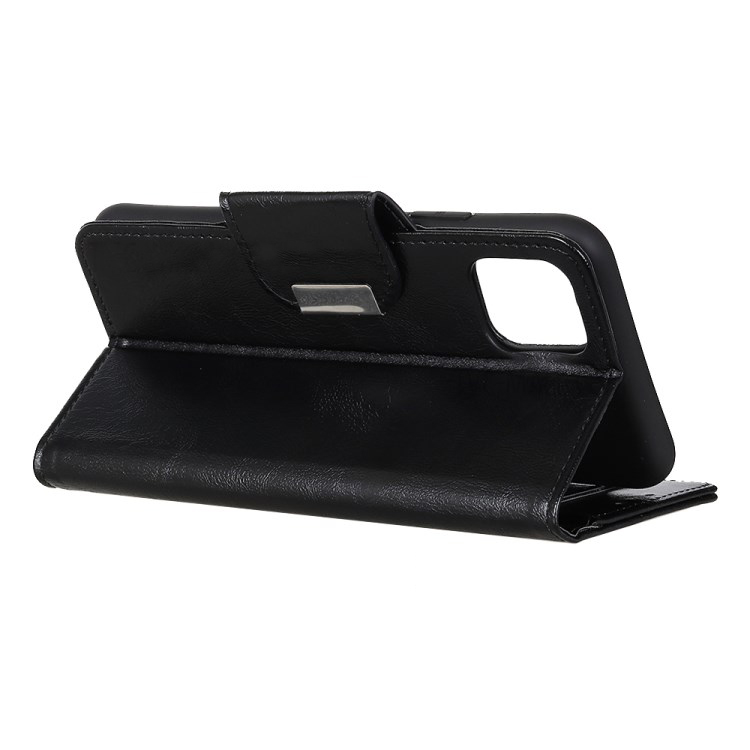 Case OPPO Reno 2F #เคสแบบฝาพับหนัง PU ผิวหนังม้ามีช่องเสียบการ์ด 6 ช่อง Crazy Horse 6 Card Slots Leather