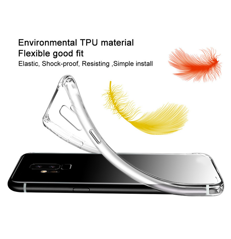 เคส Huawei P20 Pro #เคสฝาหลังนิ่มใส IMAK Anti-drop TPU Back Case + ฟิล์มกันรอย