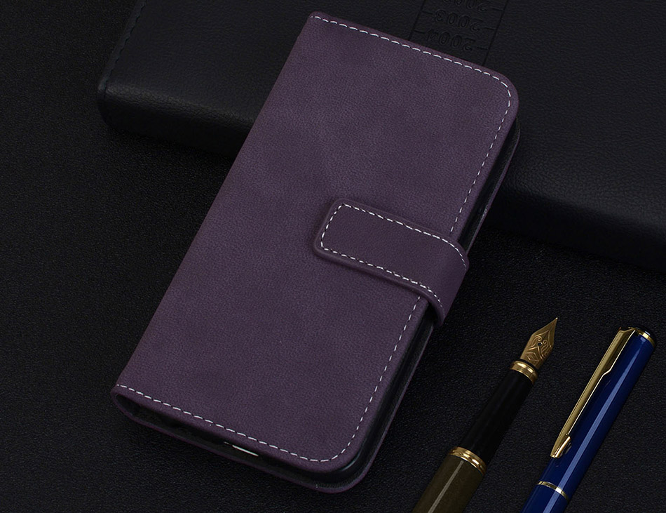 เคสฝาพับ Huawei P10 Plus แบบกระเป๋าสตางค์หนัง PU ใส่บัตรได้ 9 ใบ สวยงามทันสมัย