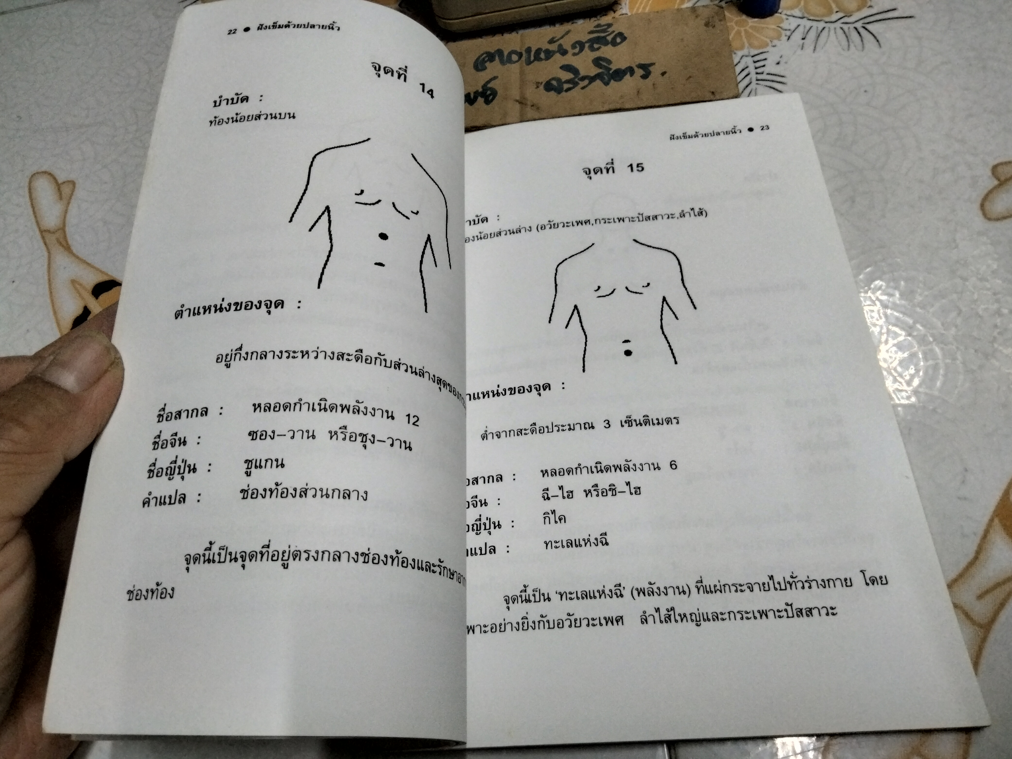 ฝังเข็มด้วยปลายนิ้ว - ศักดิ์ บวร เรียบเรียง **สินค้าหมด**