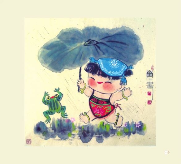 หนังสือหนูรักบทกวีภาษาจีน (สำหรับเด็ก) 中国娃娃爱诗词 Chinese Doll Love Poetry (For Kids)