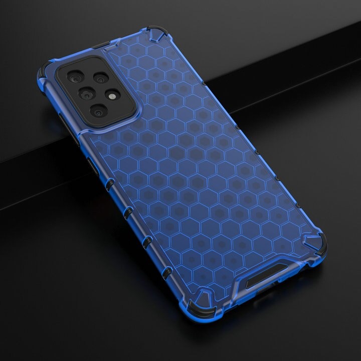 เคส Samsung Galaxy A52 / A52 5G / A52s 5G #เคสฝาหลังกันกระแทก Honeycomb Shock Absorber TPU + PC + Silicone Hybrid