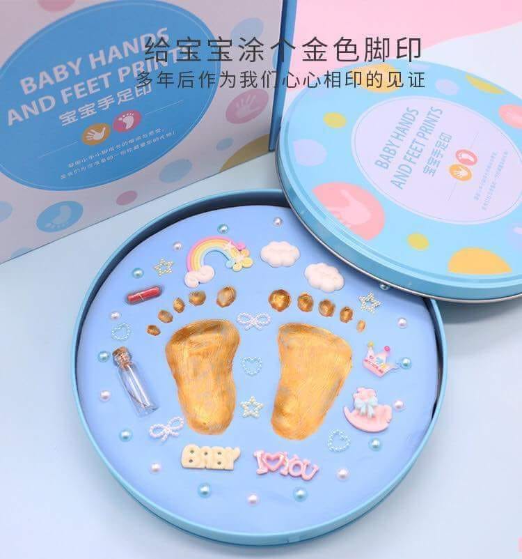 set ปั๊มมือ ปั๊มเท้า เด็กน้อยน่ารัก