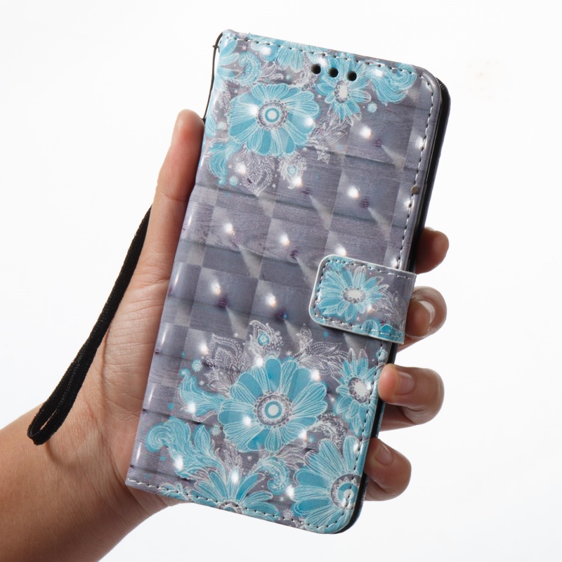 เคส Huawei Nova 2i #เคสฝาพับสไตล์กระเป๋าสตางค์3D Vivid Pattern Stand Leather #เคสคุณภาพดีราคาถูก